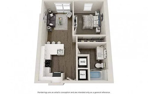 Floor plan A1B