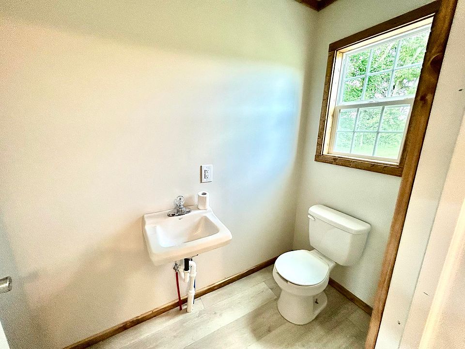 Bathroom from most recently built cabin.