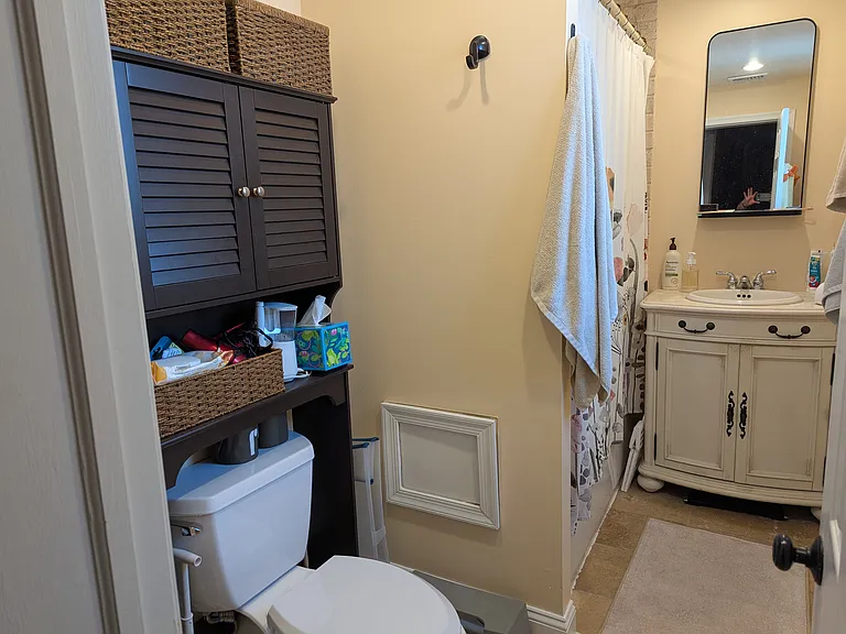 Upstairs bathroom.