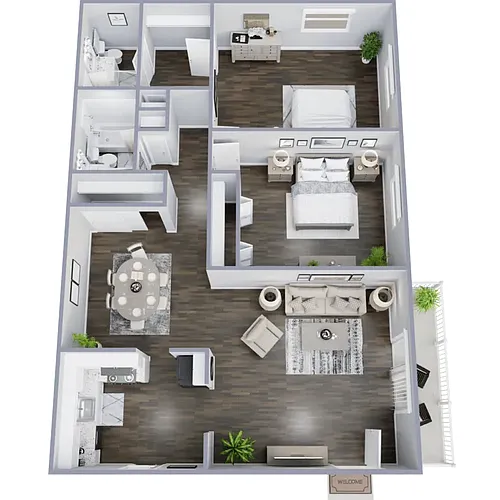 Floor plan B1