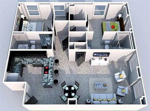 Floor plan Bootlegger