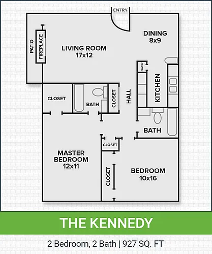 Floor plan 2X2