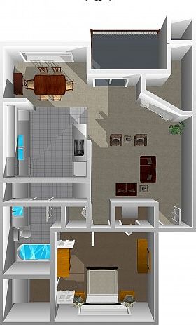 2nd image of 401 S Twin Creek Dr #5C