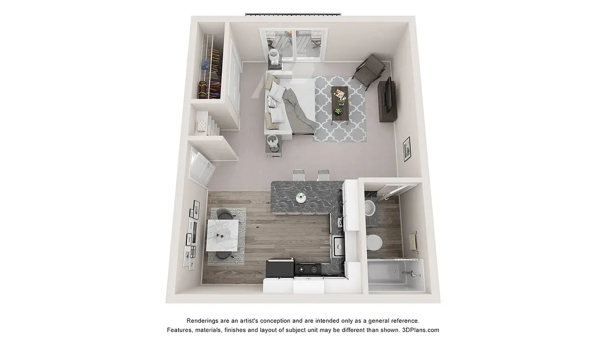 Floor plan The Cape