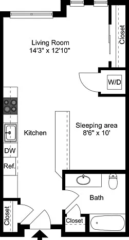 Studio 20 Layout Outside Lot Parking Studio 20 Layout Outside Lot Parking