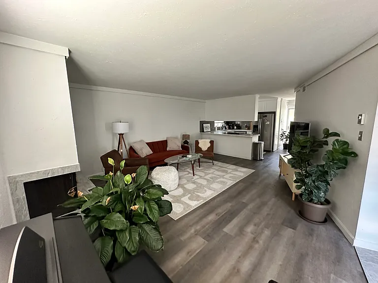 Shared, furnished living room