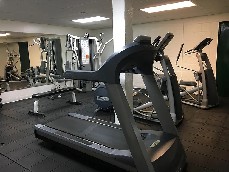 Gym in the building