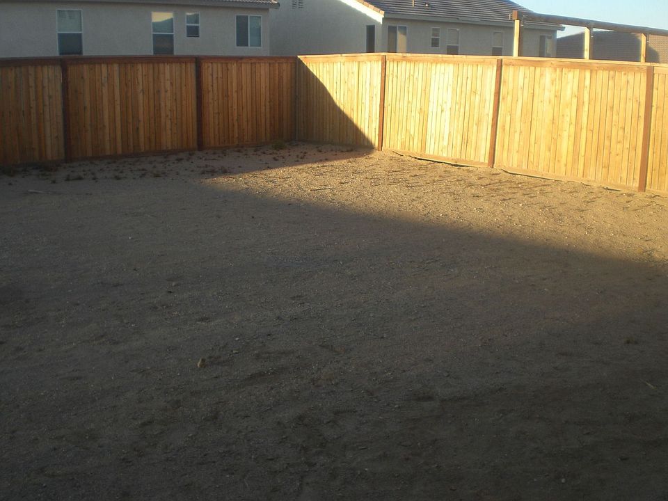 Pool size  back yard