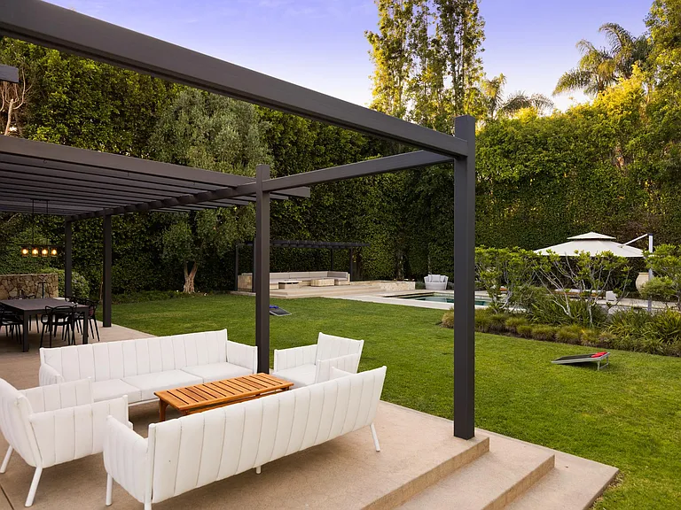 The expansive outdoor space offers everything and more!