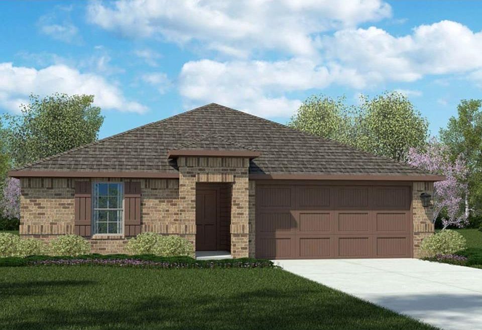 D.R. Horton's Express Home The Glendale floorplan Elevation A