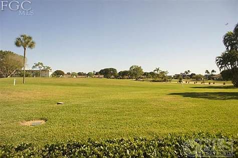 Golf Course view from Florida room.