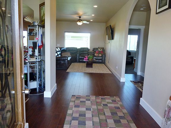 Entry with the living room straight ahead