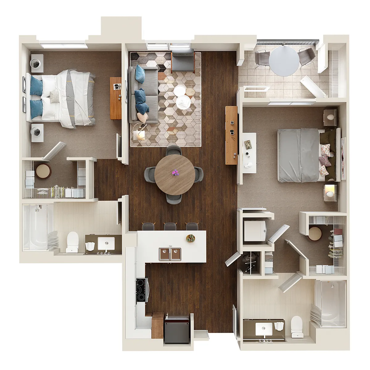 Floor plan B1