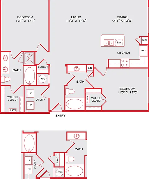 2bed 2bath 2bed 2bath
