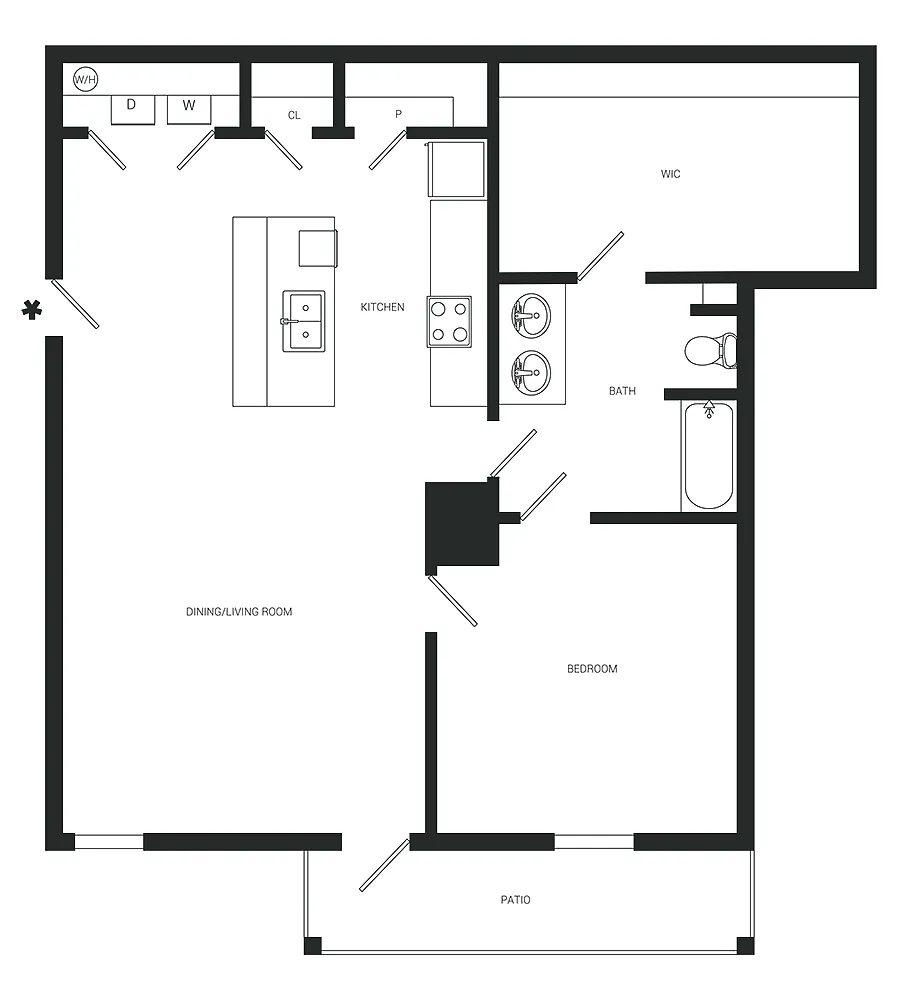 Floor plan Caroline