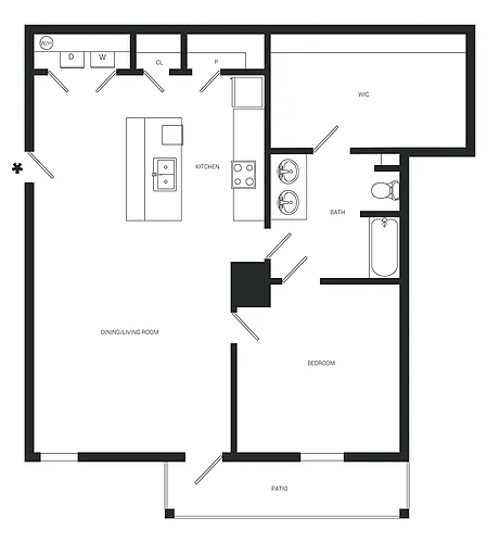 Floor plan Caroline