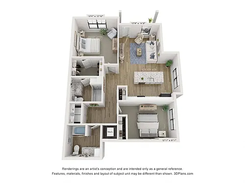 Floor plan Palmer