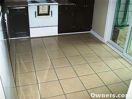 Tiled Kitchen Floor