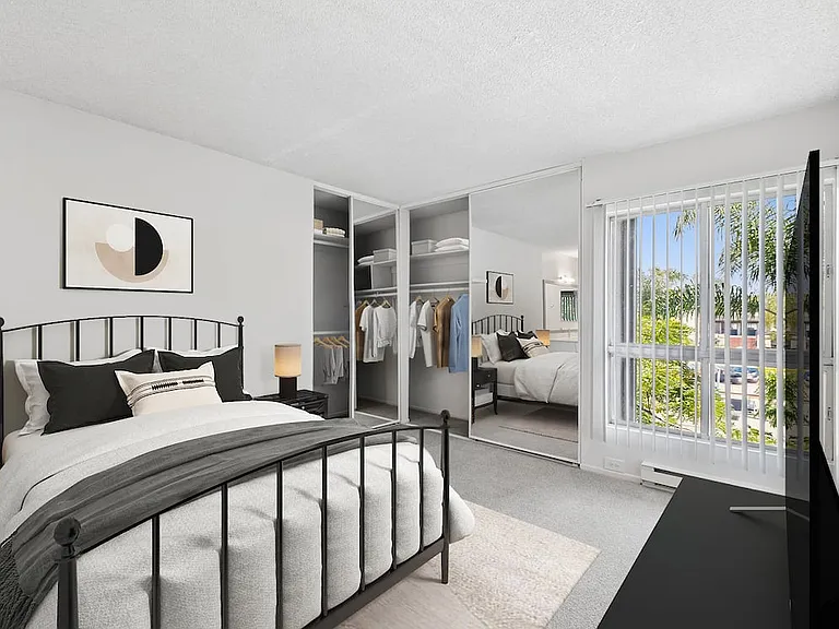 Renovated Package II bedroom with carpet (select homes)