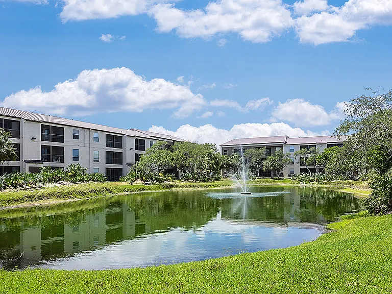Select apartments offer water views