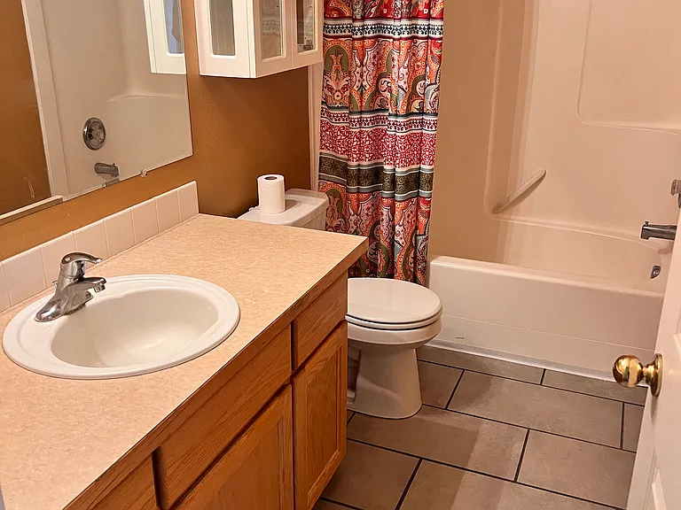 Upstairs bathroom