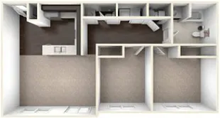 Floor plan BUS - 55+ South