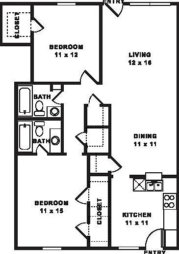 Stratford House Apartments — Photo 41