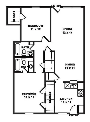 Floor plan ER
