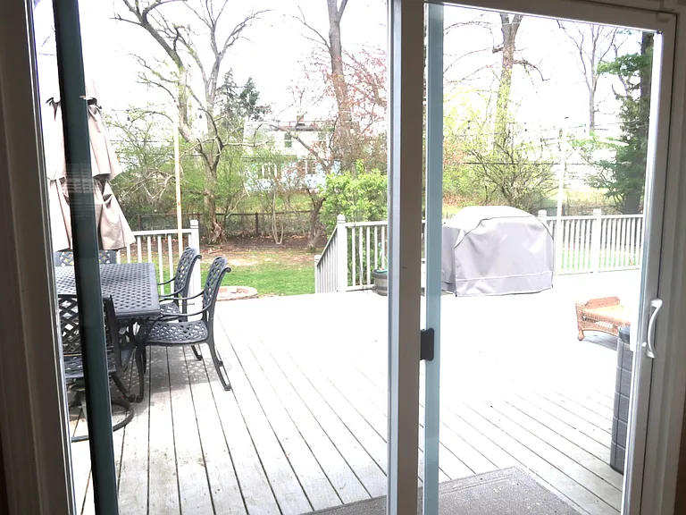 Kitchen slider to patio