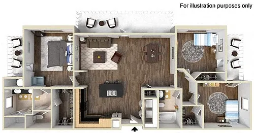 Floor plan 40E 3X2