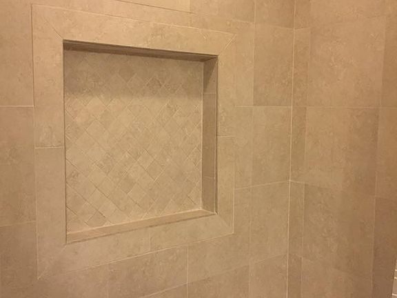 Newly remodeled master bath