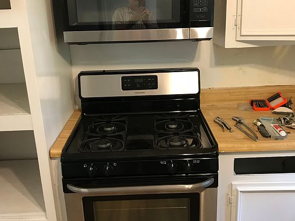 New stainless steel MW&Range