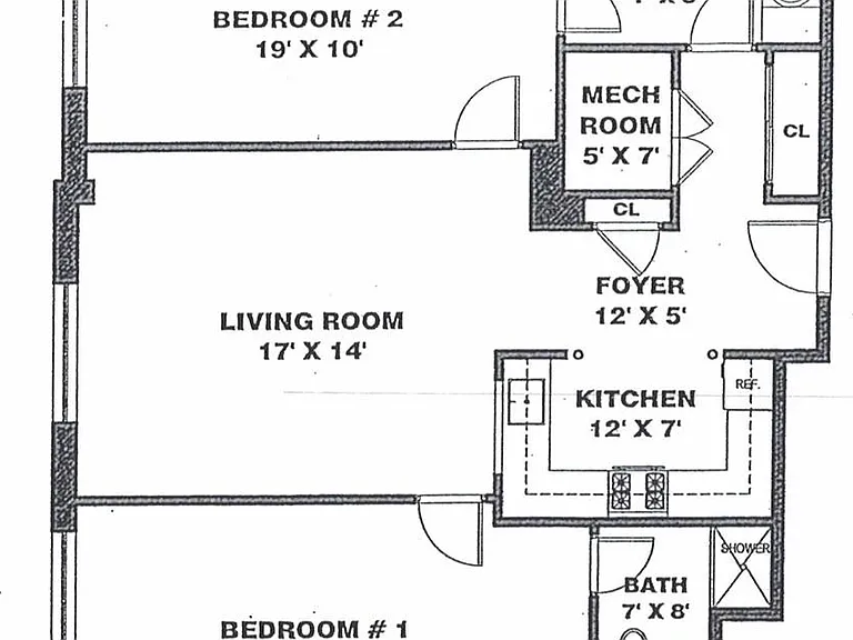 Example floor plan