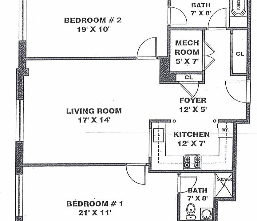 Example floor plan