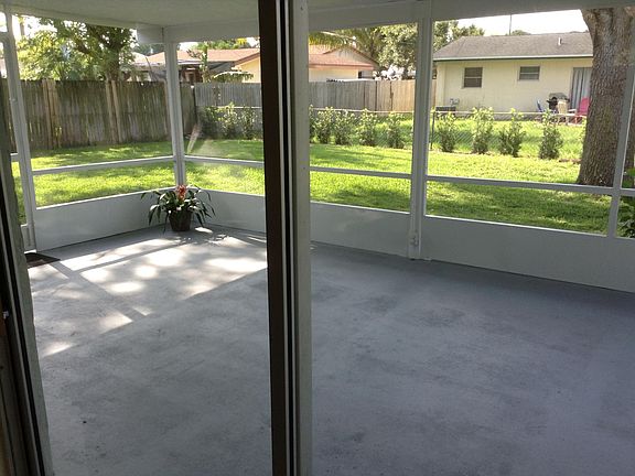 Screened porch