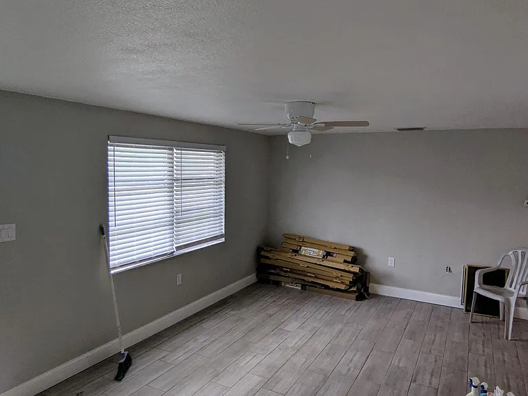 Main living room (front door on the left in the photo)
