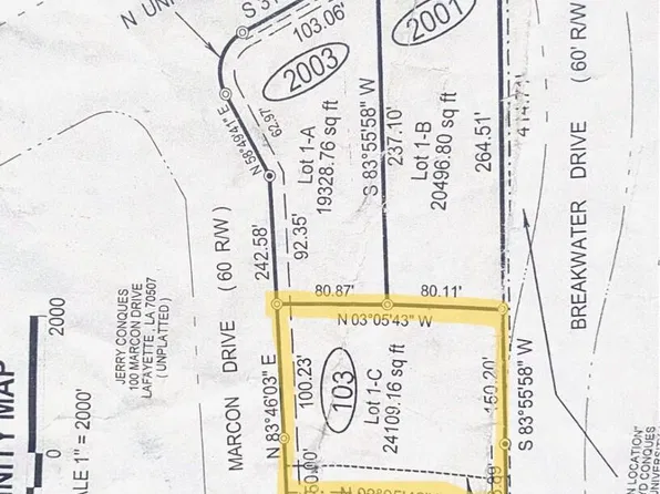 103 Marcon Dr, Lafayette, LA 70507