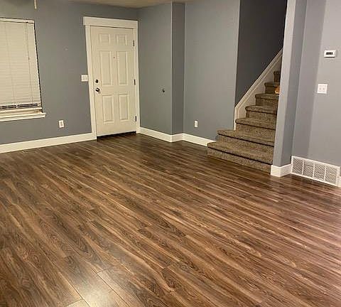 Living Room. New flooring