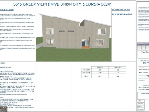 3515 Creekview Dr, Union City, GA 30291