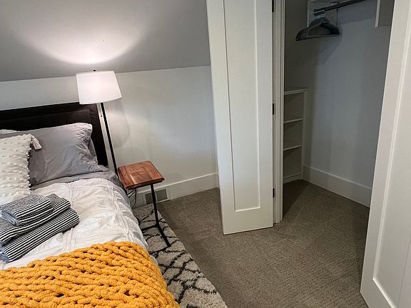 Closet in private bedroom