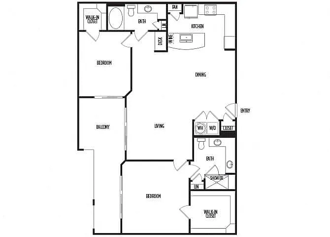 Floor plan B6
