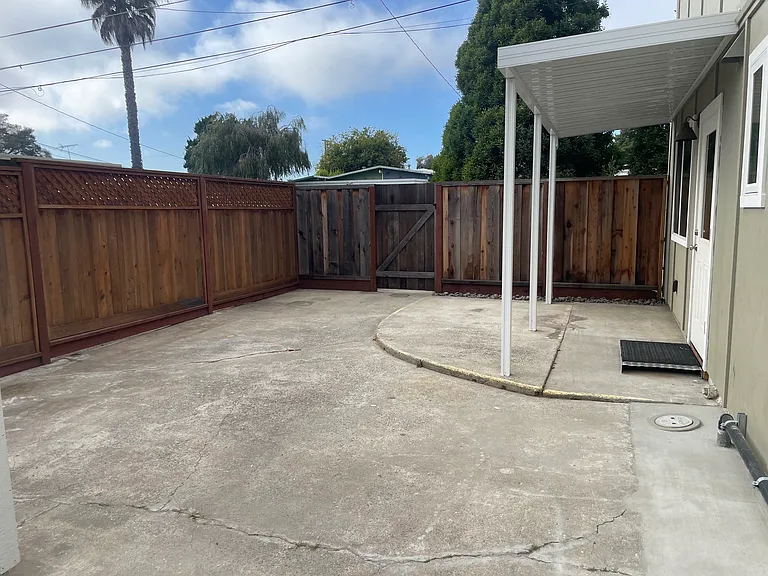 Back patio