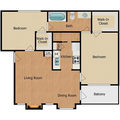Floor plan B2