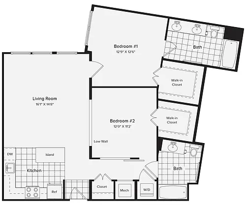 Floor plan B7