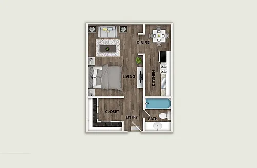 Floor plan Studio