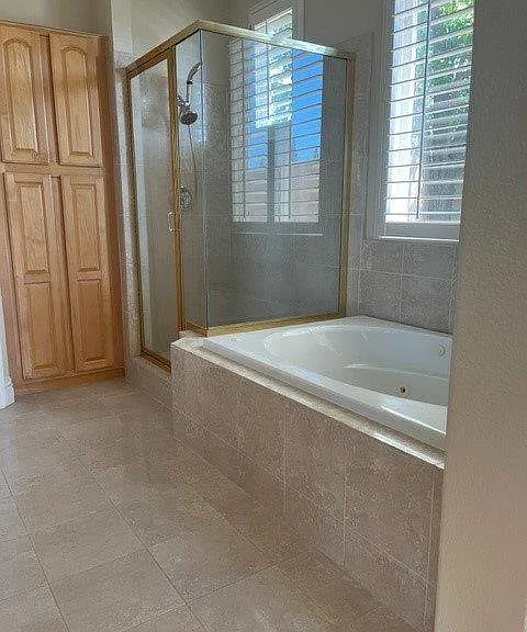 Master Bath with Jacuzzi Tub
