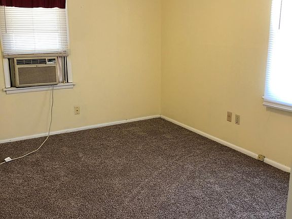 This is the master- a bit larger than the other one with a closet off of each.