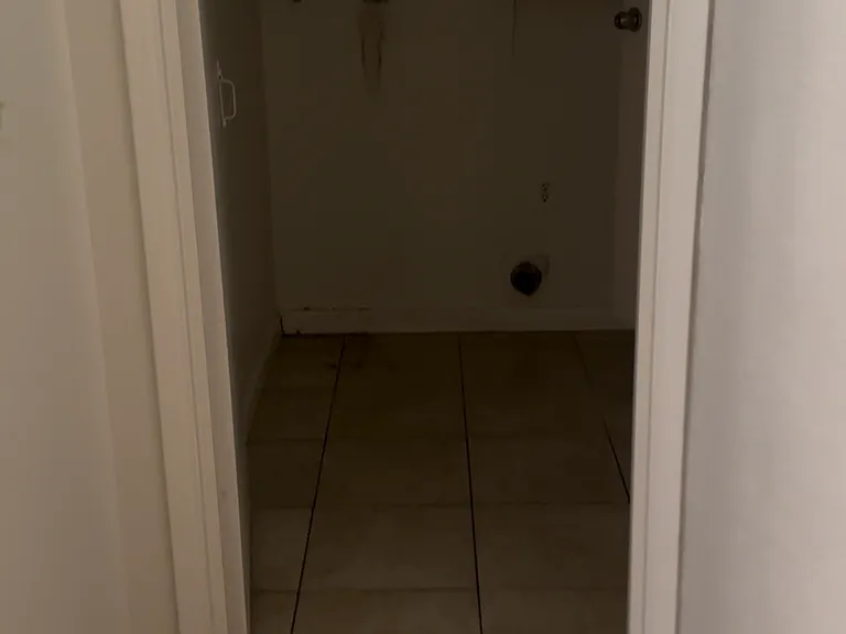 Hallway to Laundry room