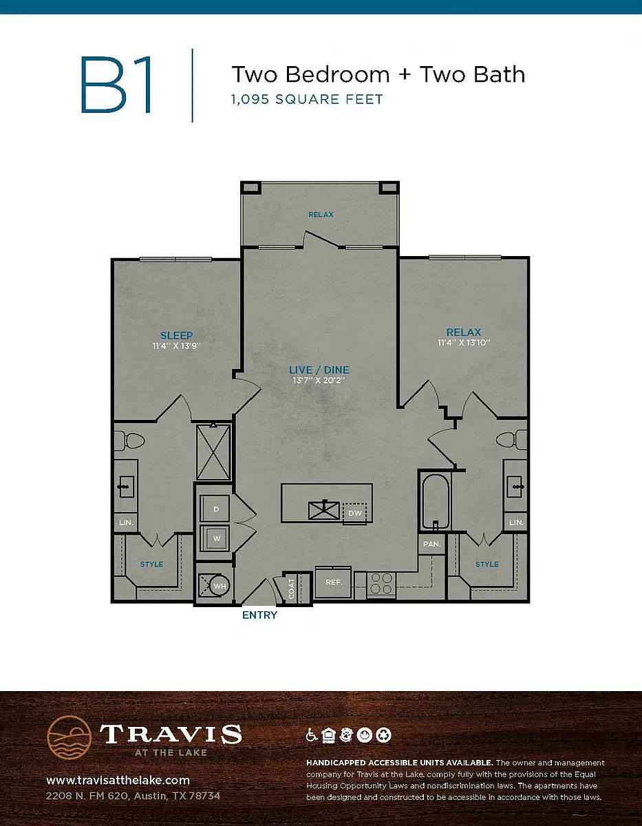 Floor plan B1