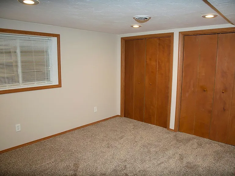 third bedroom with egress window